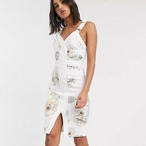 NWT TED BAKER FLORAL PRINT BODYCON DRESS